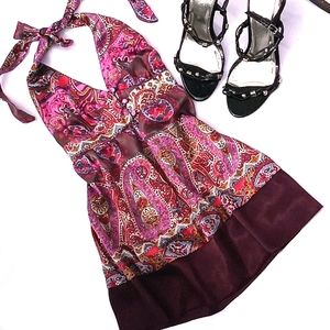 Mimi Chica Boho Halter Top